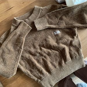Chenille kith cropped sweater